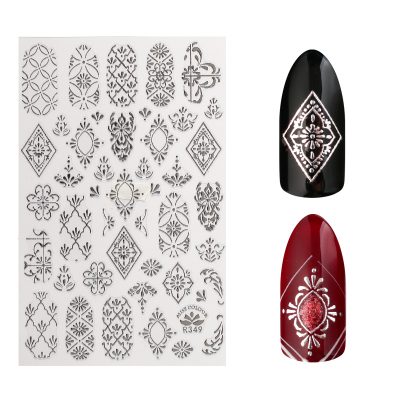 sticker R349-silver
