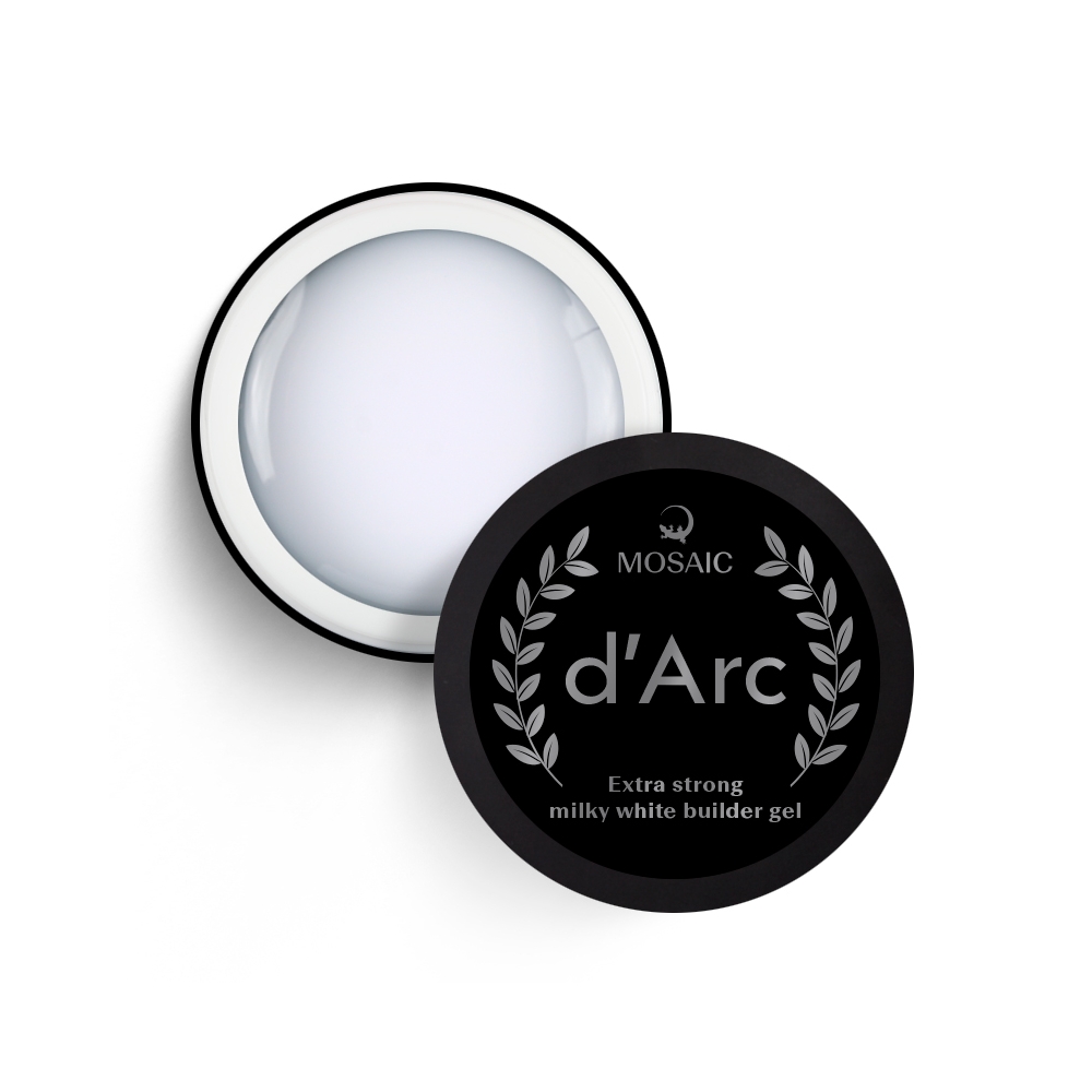 D'Arc Milky White Gel constructor Extra Fuerte
