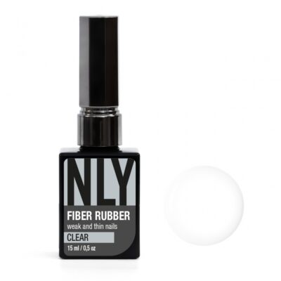 NLY Fiber Rubber Base Clear15 ml