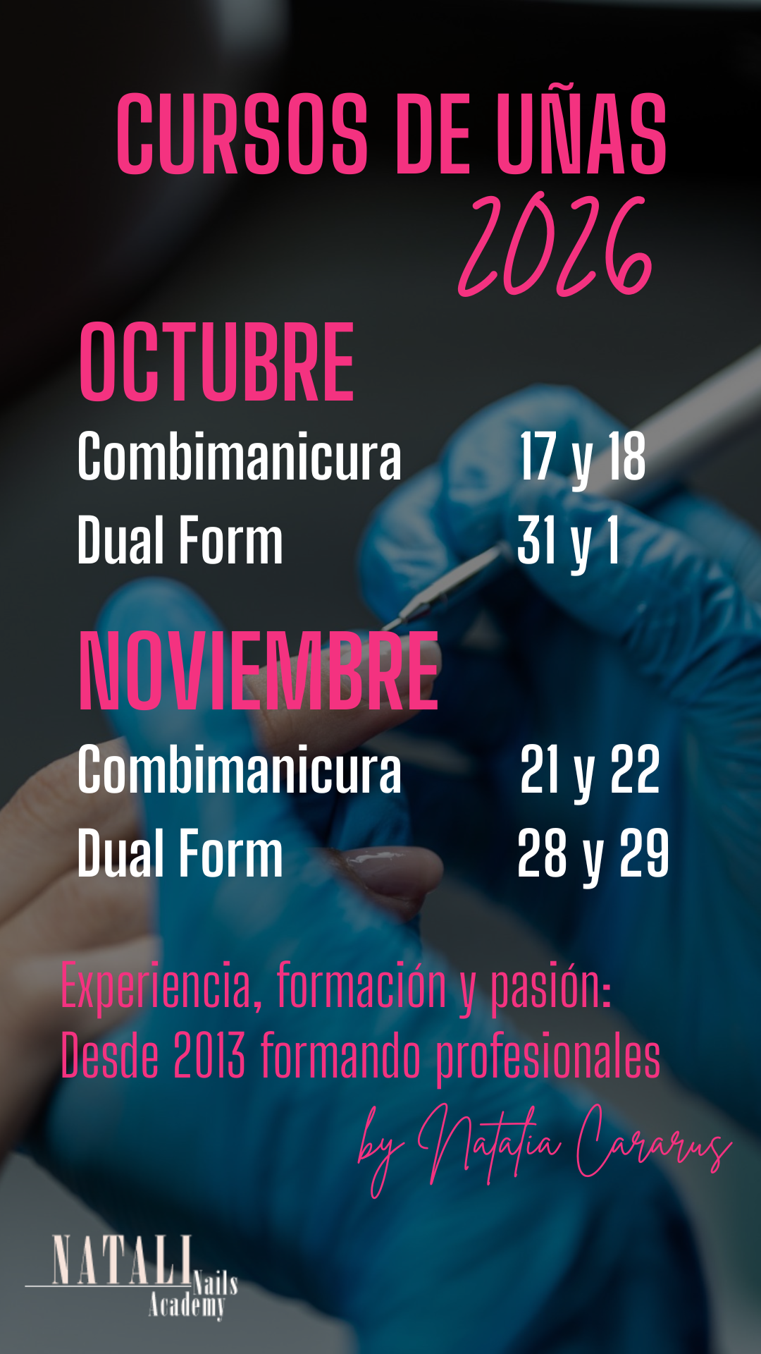 cursos de uñas en Cantabria 2026